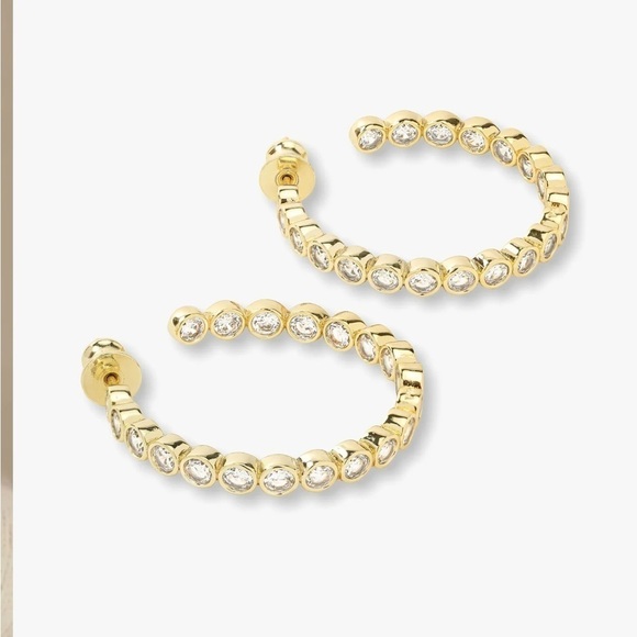 Baroness 1.25" Hoops Gold - Picture 1 of 7